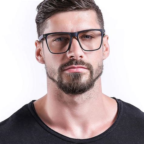 large eyeglass frames for men.